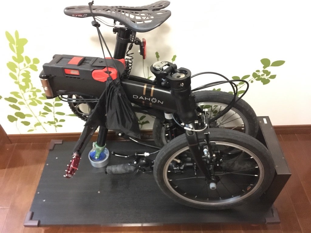 折りたたみ自転車の室内保管 | 折り畳み自転車覚え書き