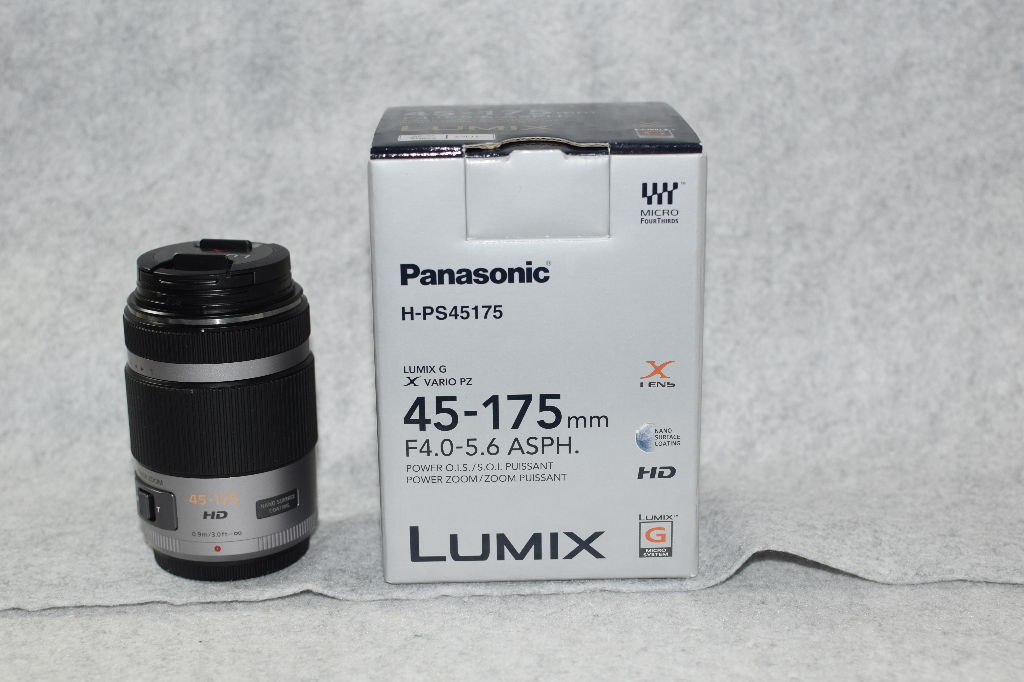 Lumix 電動ズームレンズ買っちゃった LUMIX G X VARIO PZ 45-175mm