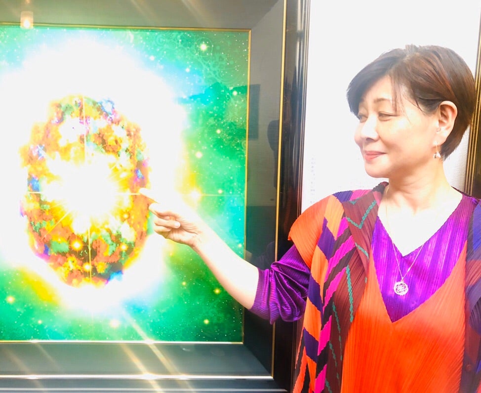綾小路有則氏 スピリチュアル・アート展 | クリエイティブ田舎暮らし