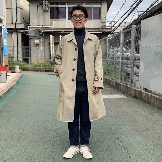 HYPERION”burberry twill soutien collar coat”入荷 | SECOURSのブログ