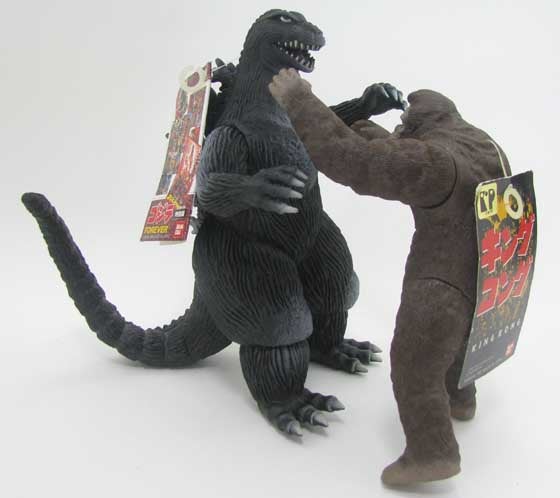 ソフビ キングコング 対 ゴジラ(14) BANDAI 編 | 怪獣怪人大行進