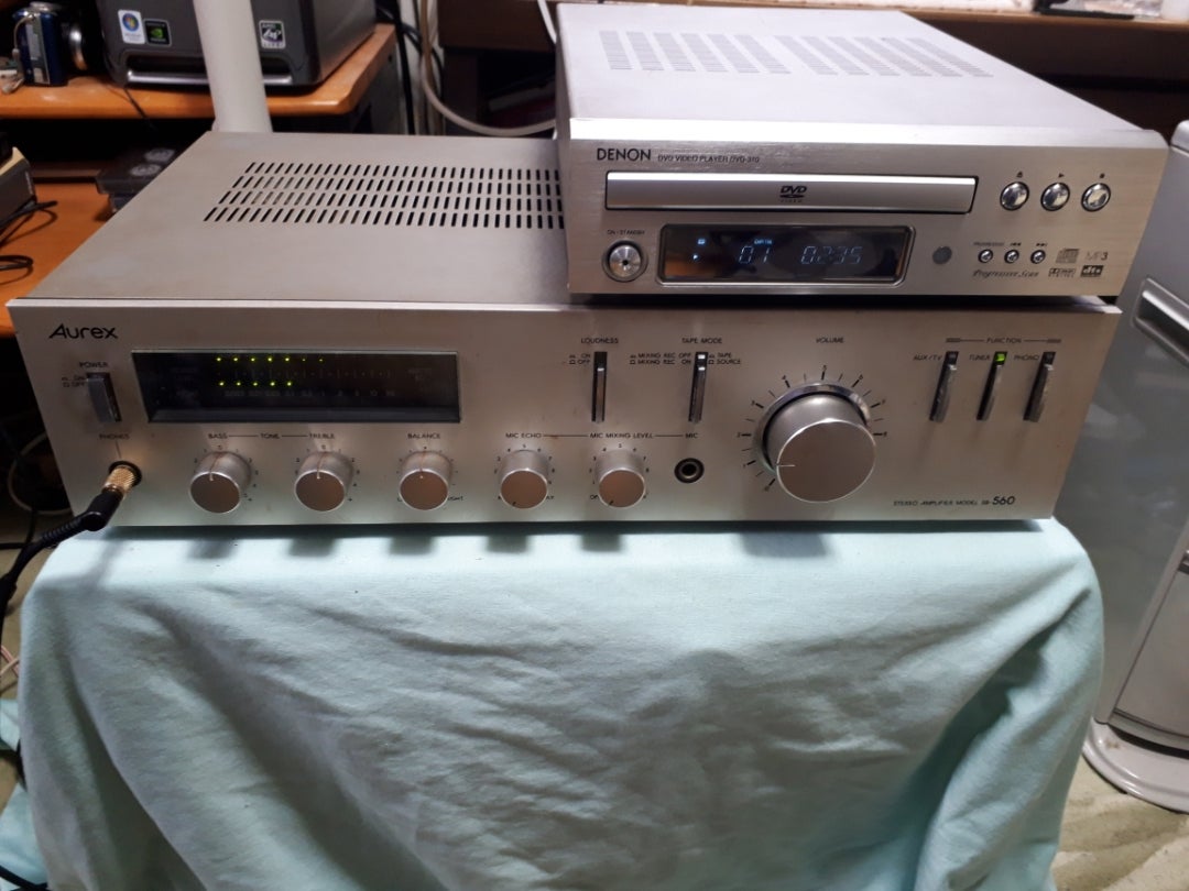 Aurex SB-560 修理 | あしべの備忘録