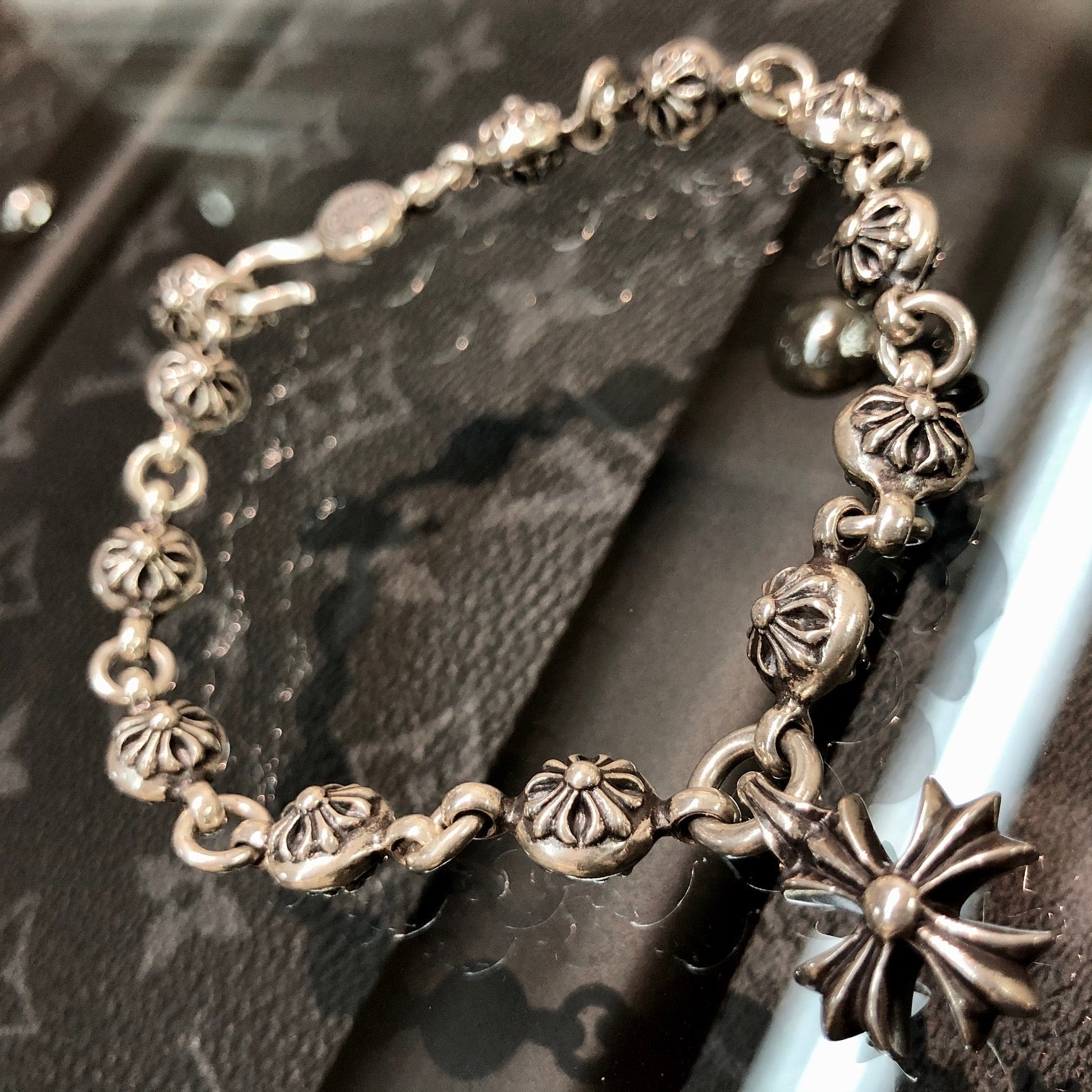 クロムハーツ クロスボールブレスレット✨ | 高級腕時計専門店 Glint