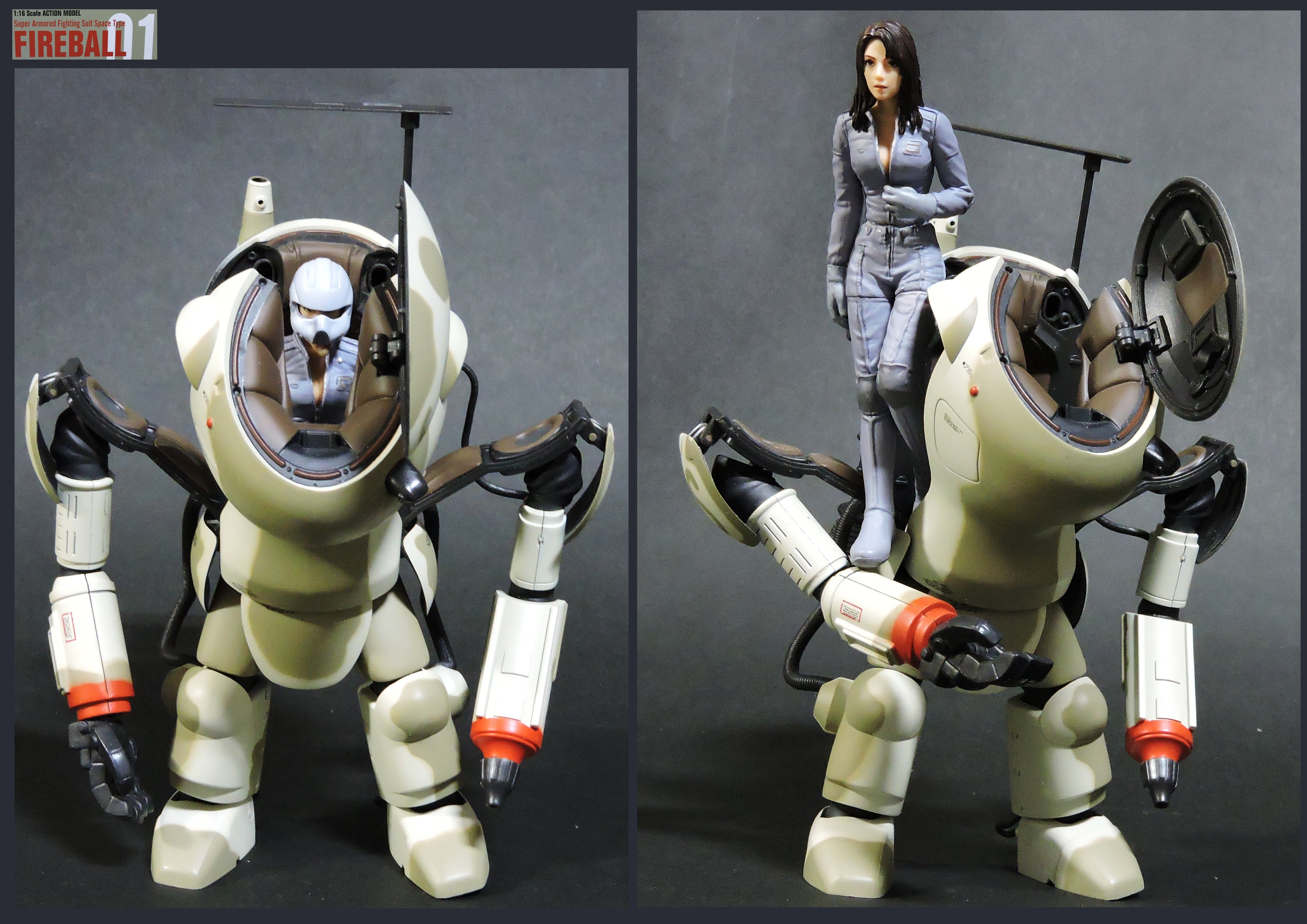 千値練マシーネンクリーガーS.A.F.S.宇宙タイプファイアボール 01