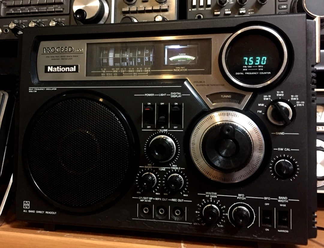 National PROCEED RF-2600 ラジオ（ジャンク品）