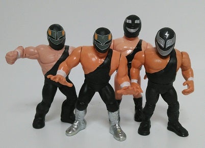 ストロングマシーンズを作ってみよう ハズブロWWFプロレスフィギュア改