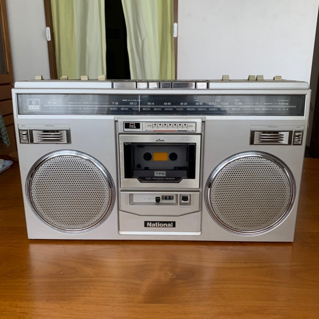 ナショナル ラジカセ RX-5100 ディスコ X 中古 その1 | 「歳を取っても