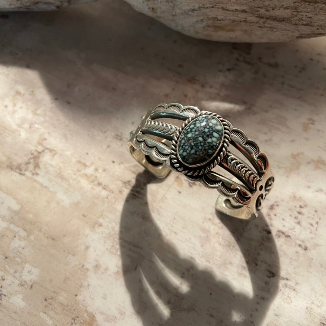 クレンドンピートのSandia別注 ターコイズバングル | Native American