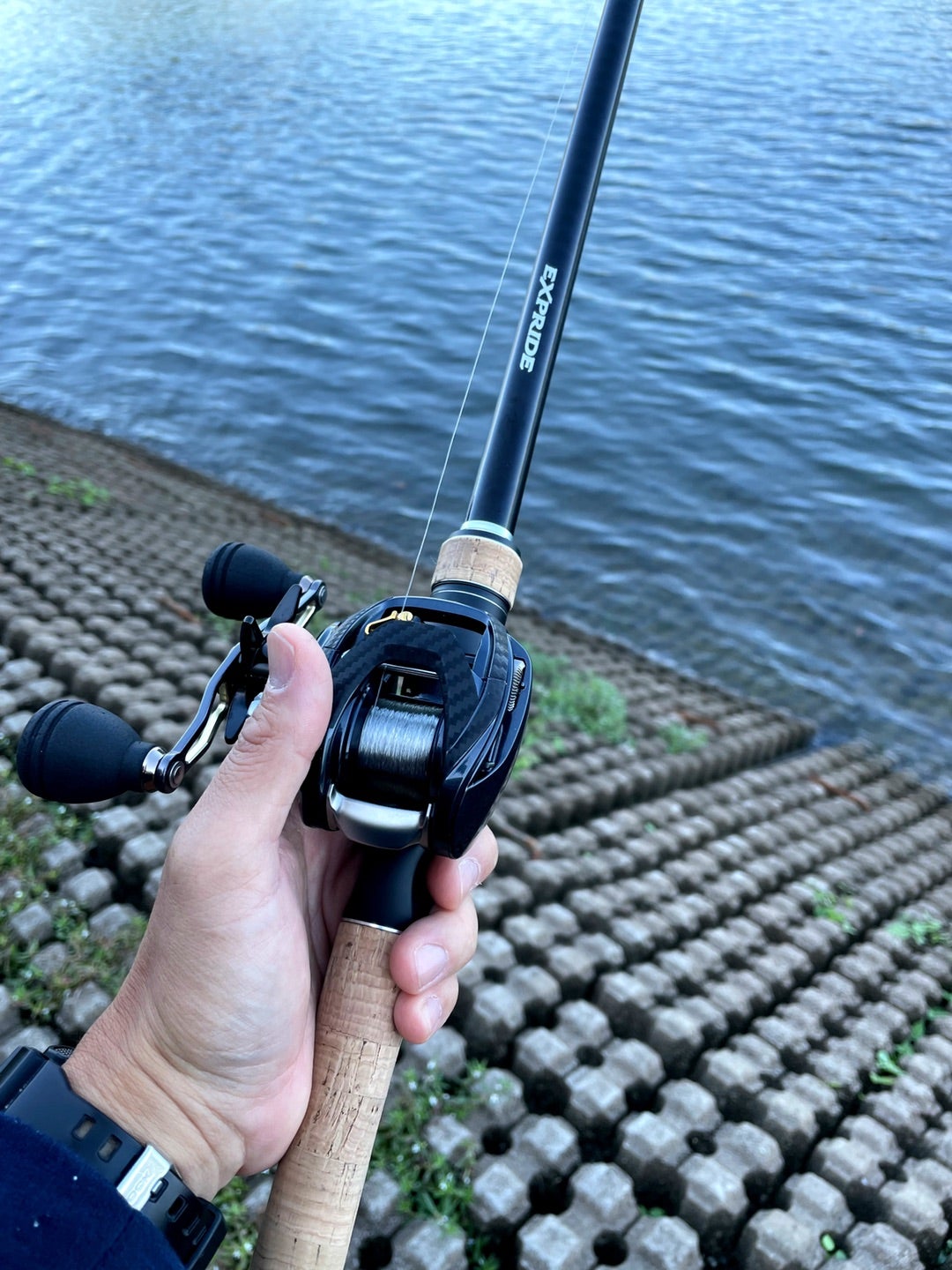 エクスプライド 1911XH 改造後の試投 ^_^ 操作性抜群のNICEなロッドに