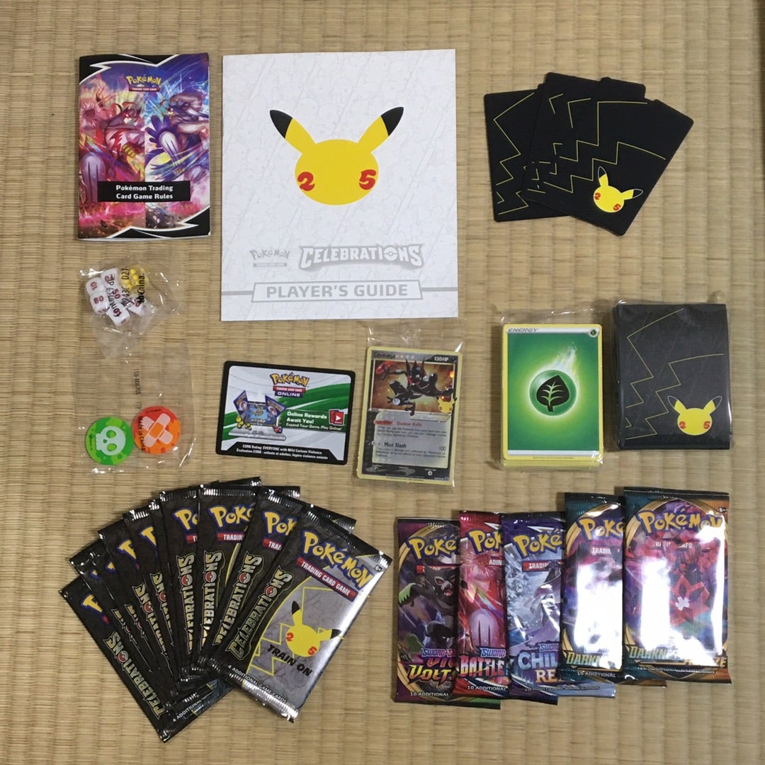 海外ポケモンカード 25周年記念 セレブレーション エリート