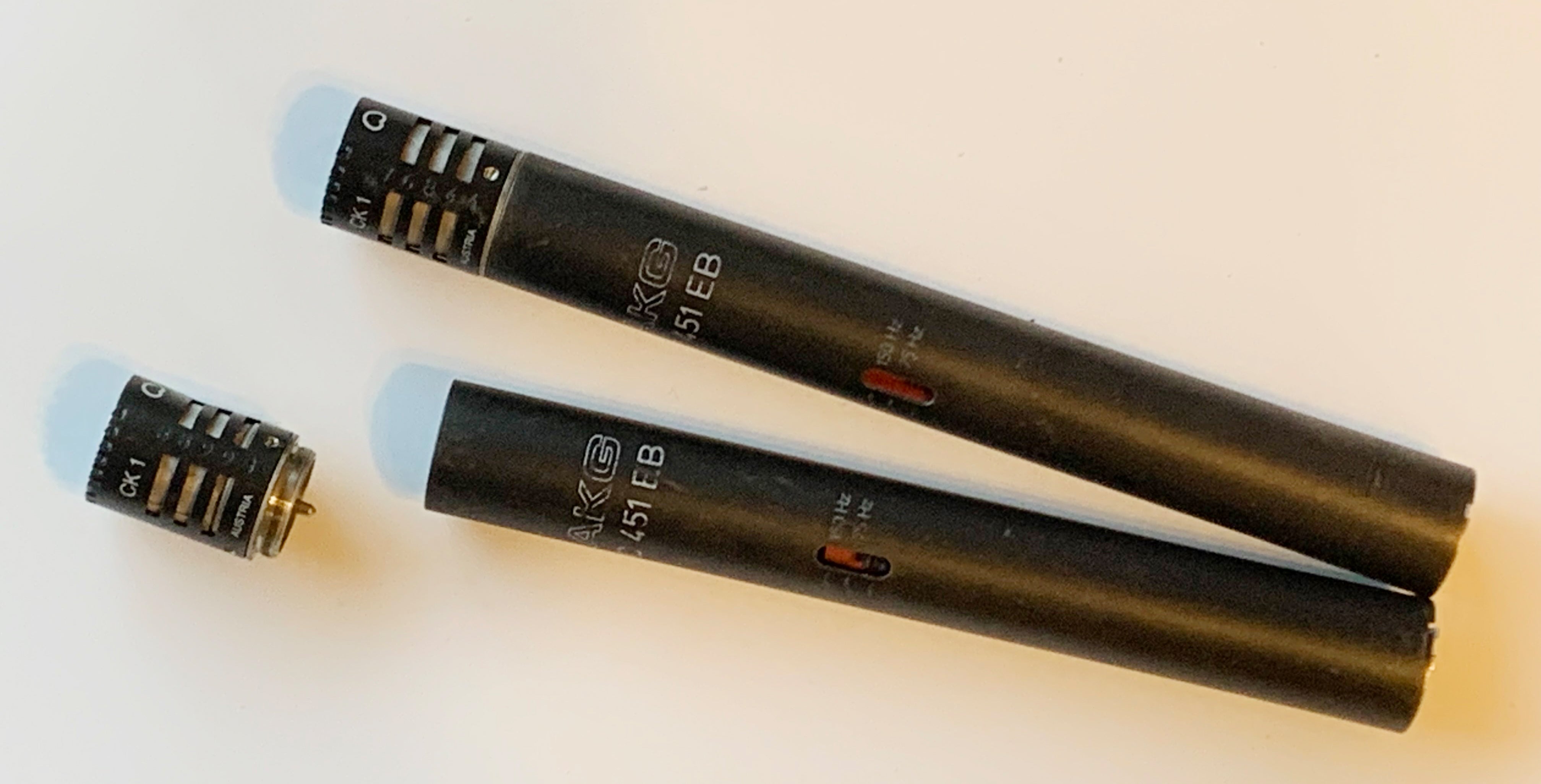 2202 ：AKG C-451E(EB)カプセル CK-1 キッチンアルミホイルで成功