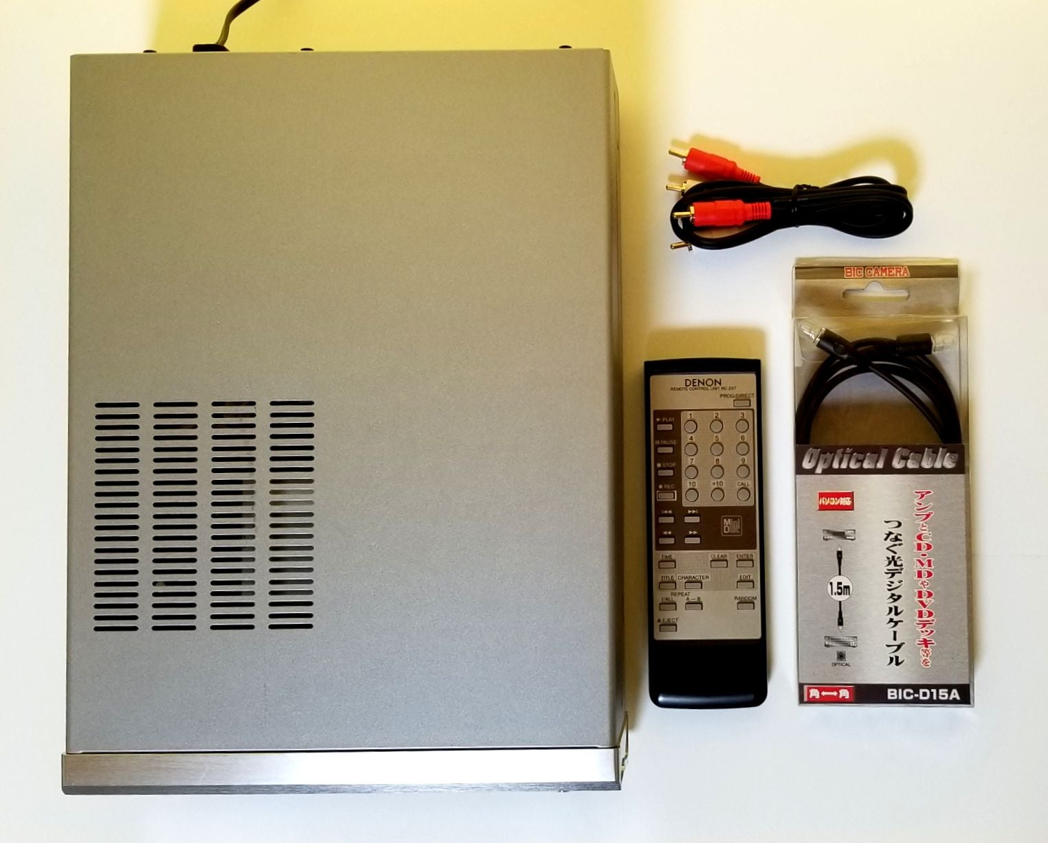 MD レコーダー DENON DMD-201SA MDLP対応 録音良好・完動品 | 驚愕の高