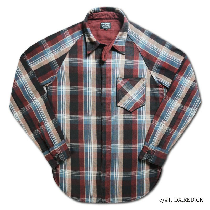 デラックスウエア 7649 [RARE US.CHECK] ネルシャツ | barnstormer