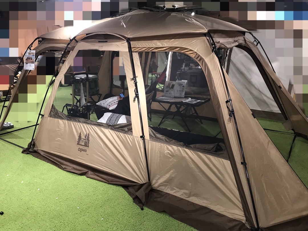 店員さんの ogawa愛で、「ファシル」テントを購入♪ | 夫婦キャンプ