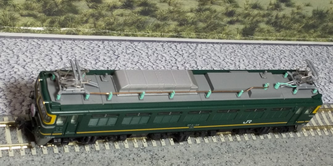 KATO EF81 トワイライトエクスプレス色 入線‼️(品番3066-2) | oketa