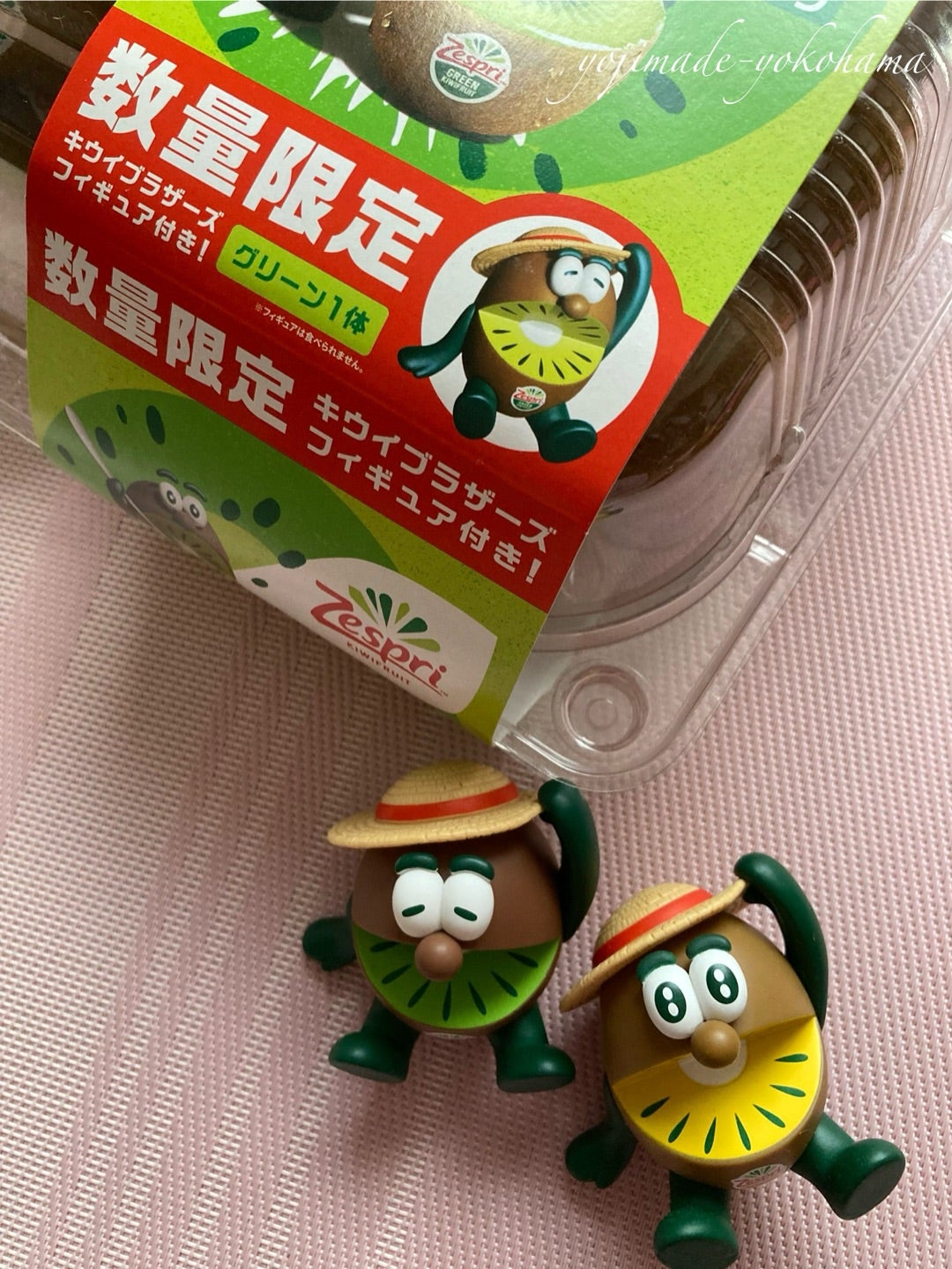第2弾グリーン発売❣️キウイブラザーズ フィギュア 付きパック