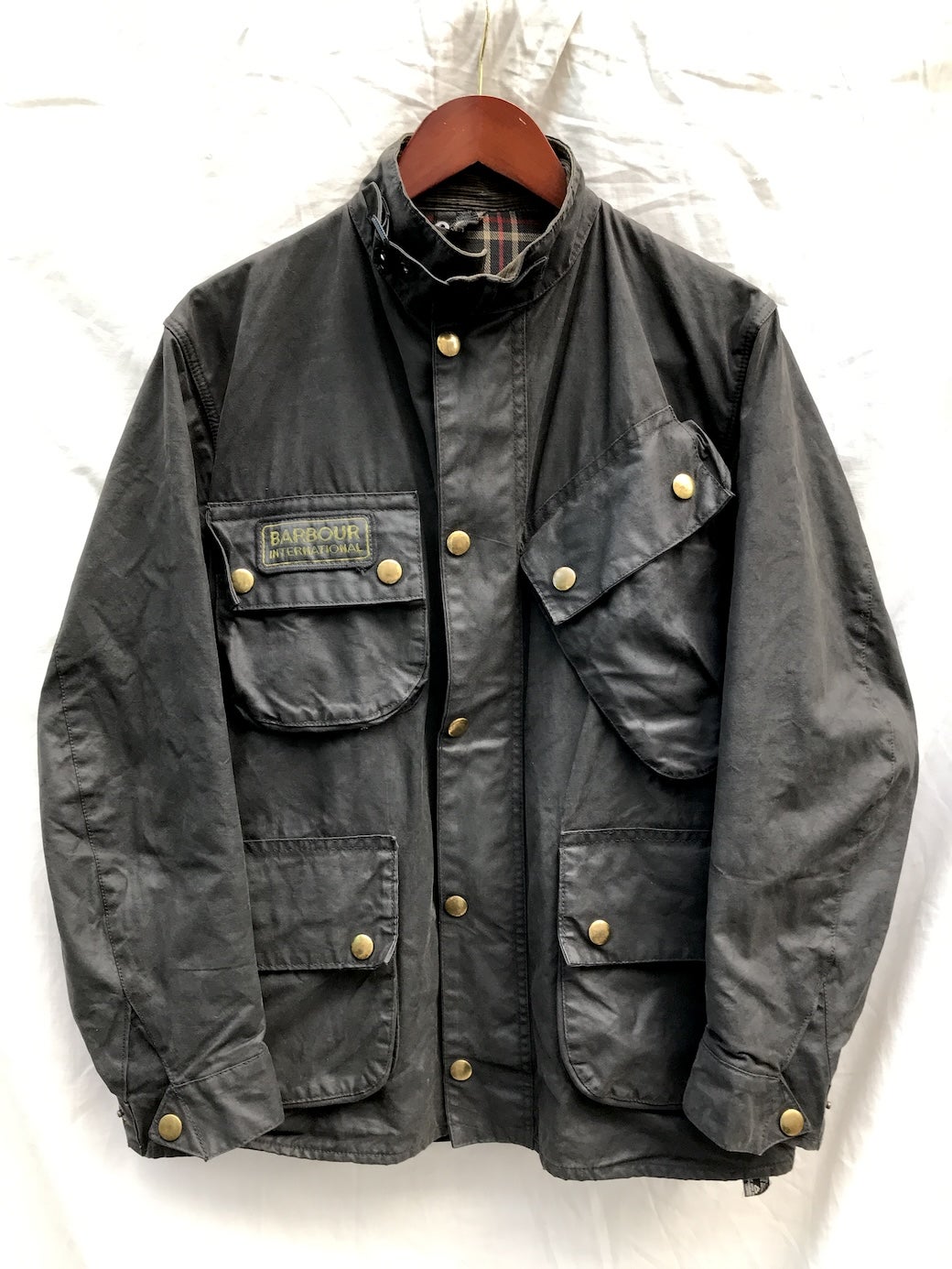 2,1,Yellow, Tag Vintage Barbour 