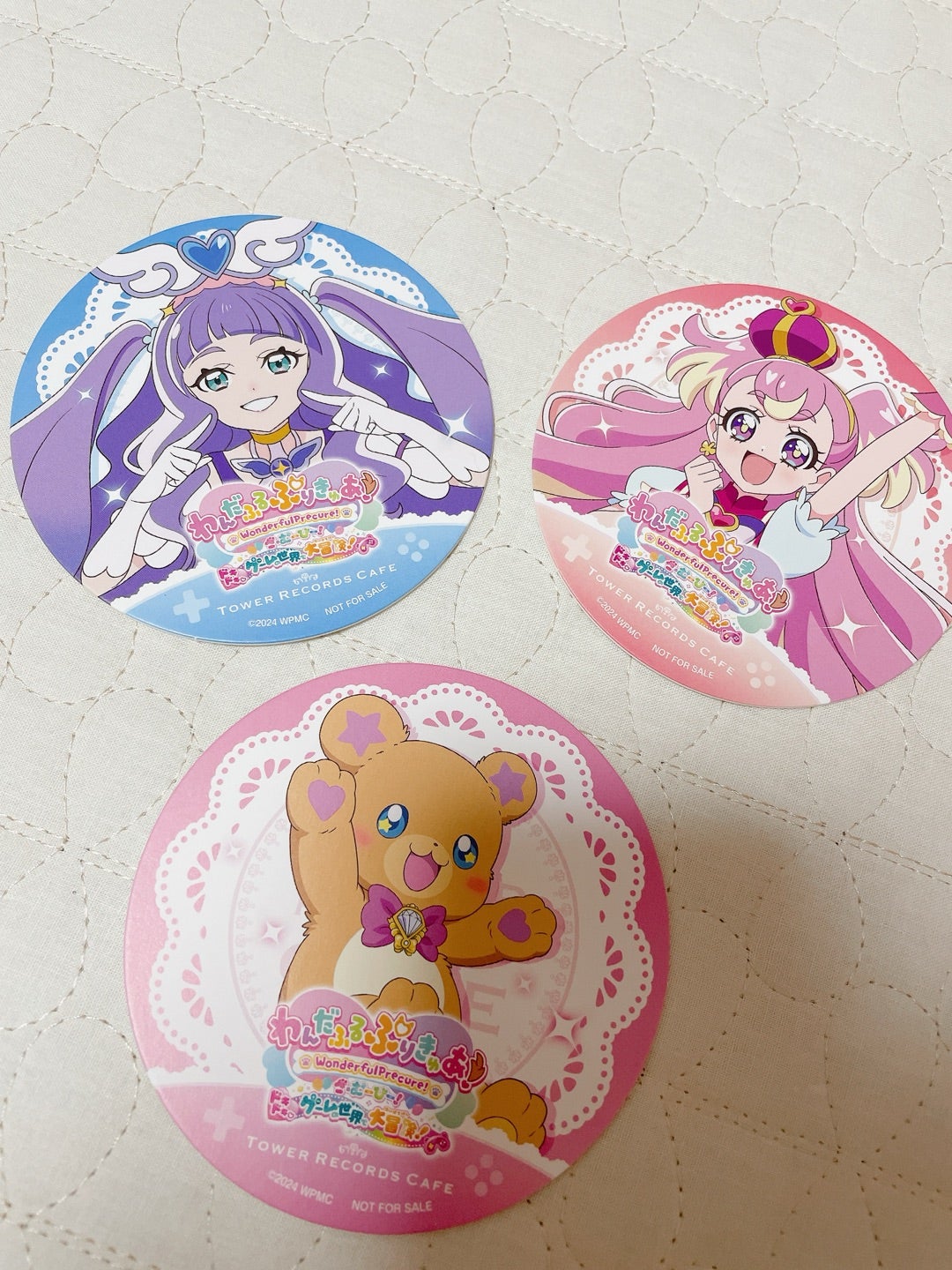 プリキュア×タワレコカフェグッズ | かわいいものに囲まれて子育て
