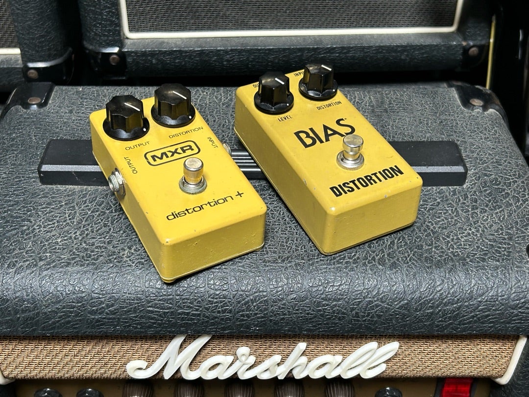 似てて非なるもの・・・【BIAS DISTORTION】 | ギターダー 〜工房の