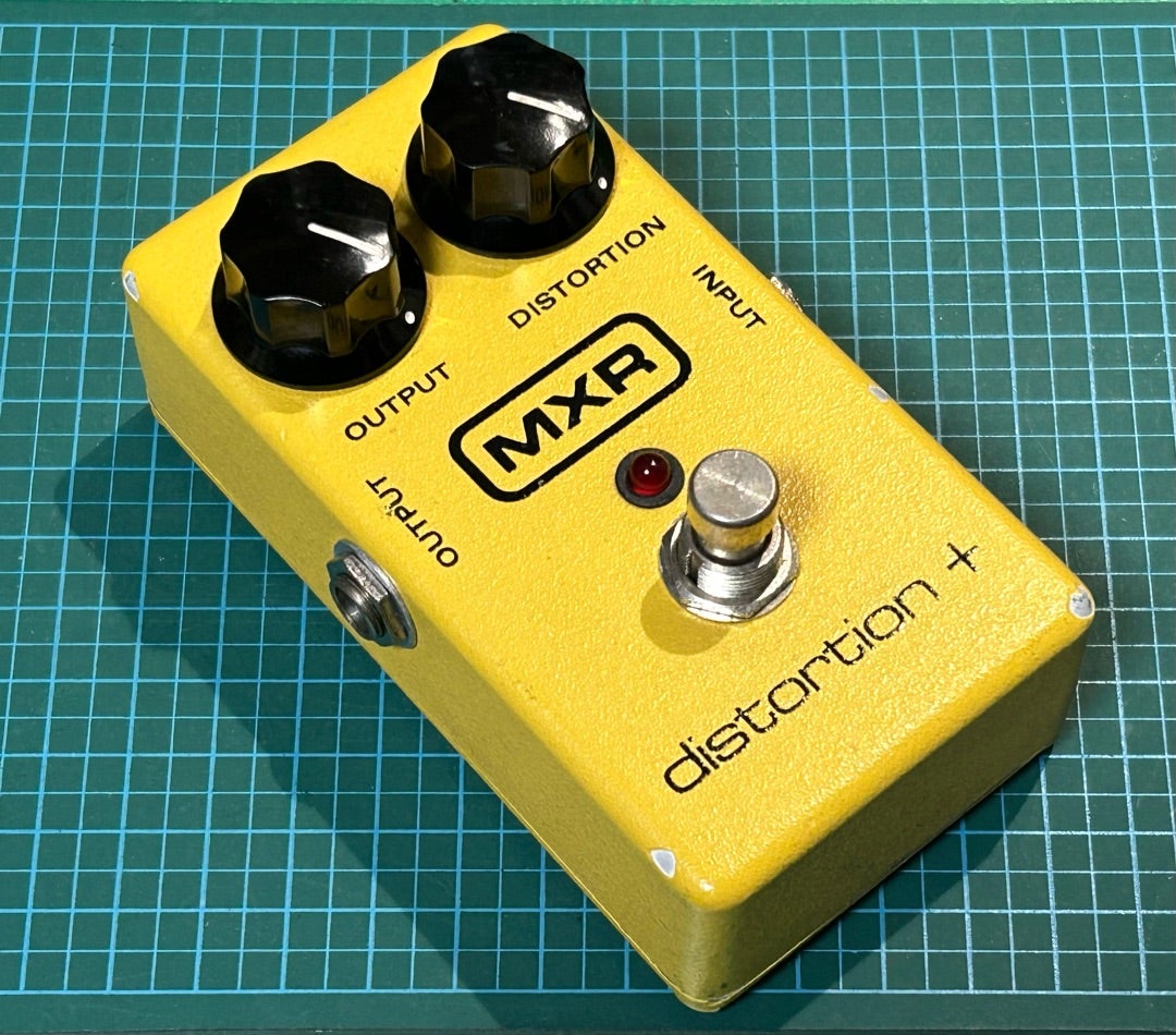 筆記体】MXR Distortion+【復刻版】 | ギターダー 〜工房の片隅で〜