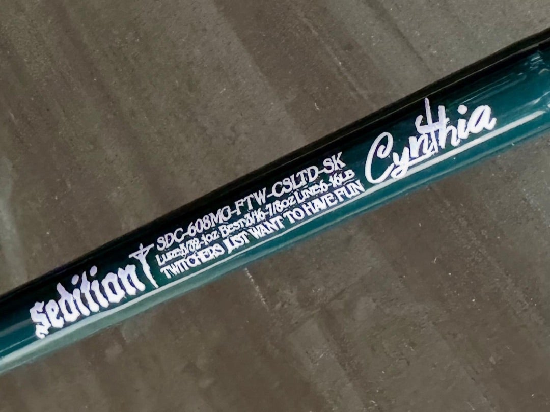 セディション新作ロッド『シンシア』受注のお知らせ》 | Fish! tackle