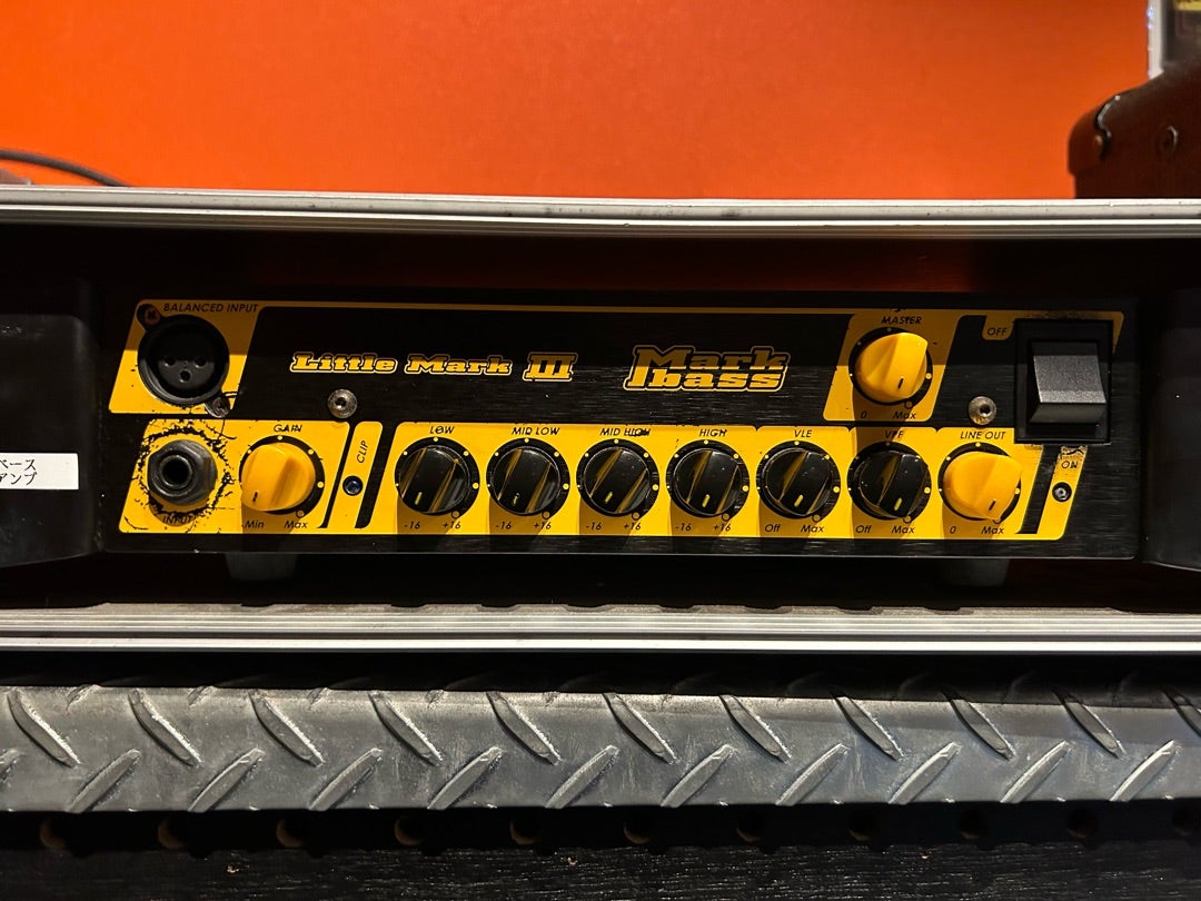 希少 値下げ MarkBass LittleMark Ⅲ 専用ケース付き 希少 値下げ