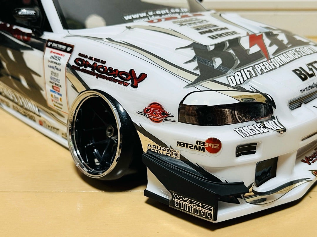 ヨコモ「BLITZ DUNLOP ER34 スカイライン」 | カッキーのラジドリ日記 ③