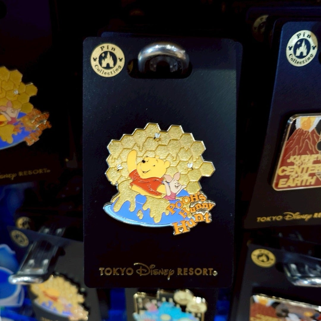 プーさんやニモ！東京ディズニーリゾート アトラクションピンバッジ4種