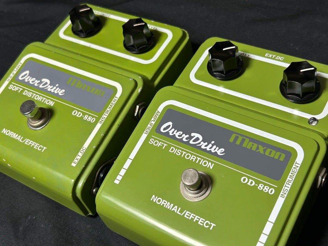 Maxon/OD-820、最初期と初期 | ギターダー 〜工房の片隅で〜
