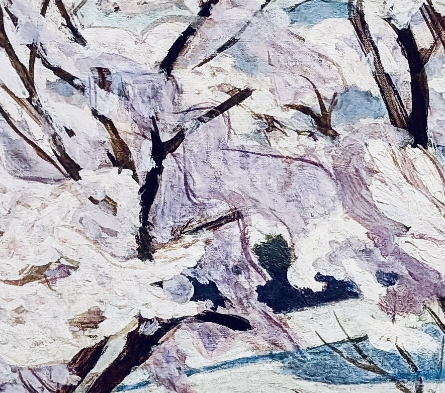 安井曾太郎《桜》をアーティゾン美術館で見てきた ＠アーティゾン