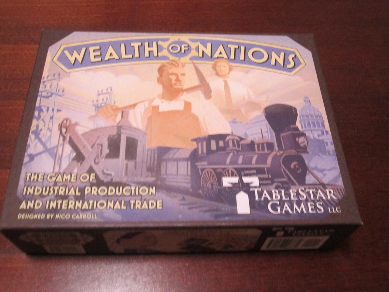 自宅ゲーム会658 前半 国富論 | とりあえず日々ボードゲーム