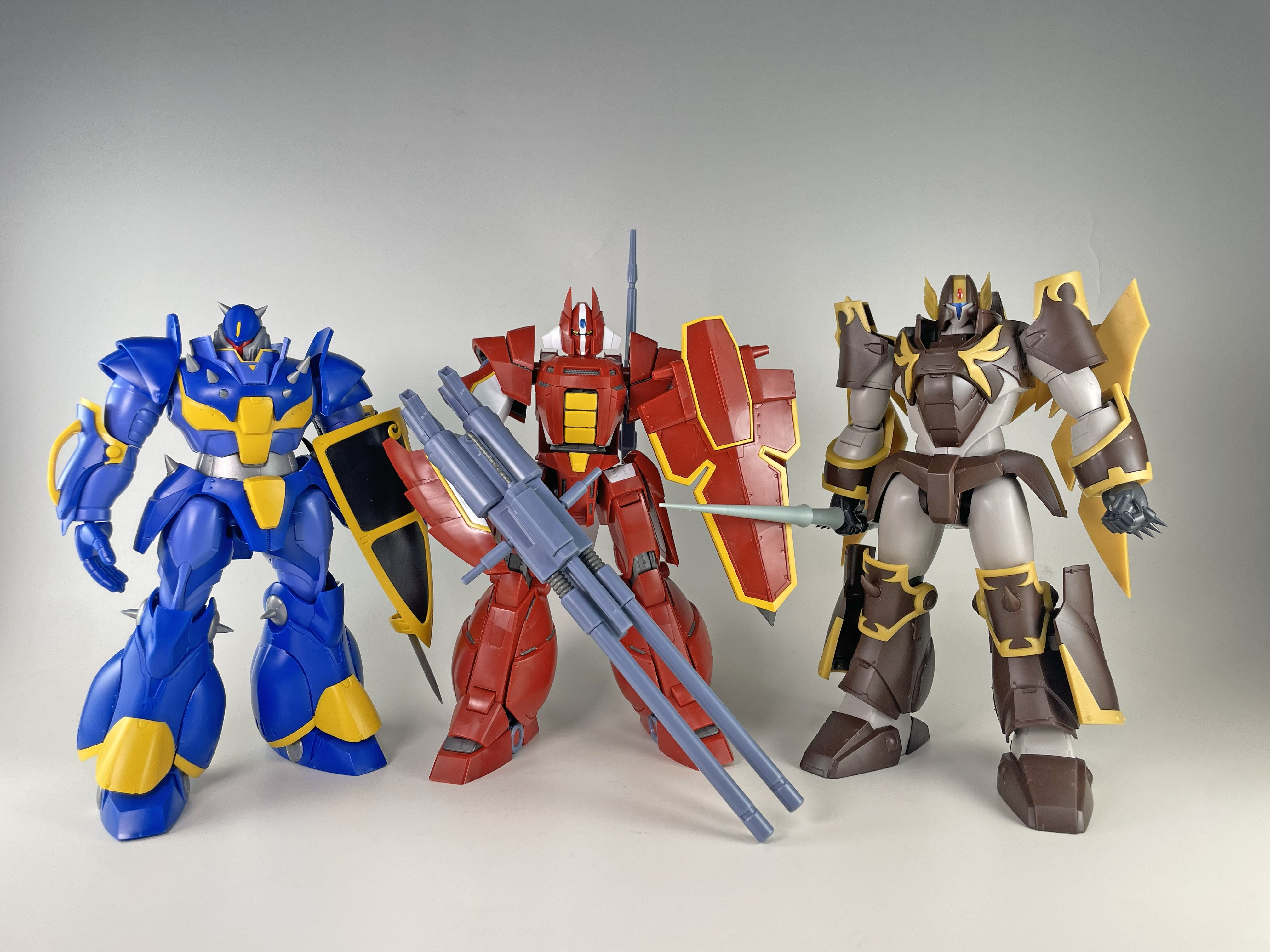 ガリアンと共に戦う2機の機甲猟兵！MODEROIDザウエル＆スカーツ製品