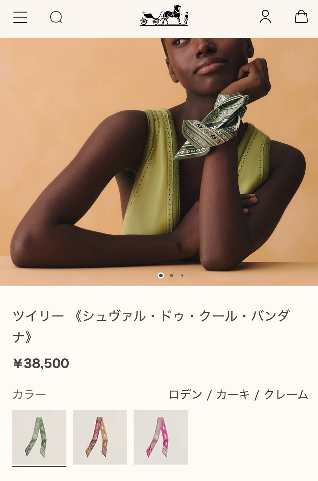 予約しているツイリーの入荷時期が気になる ”ティファニーのメガネを