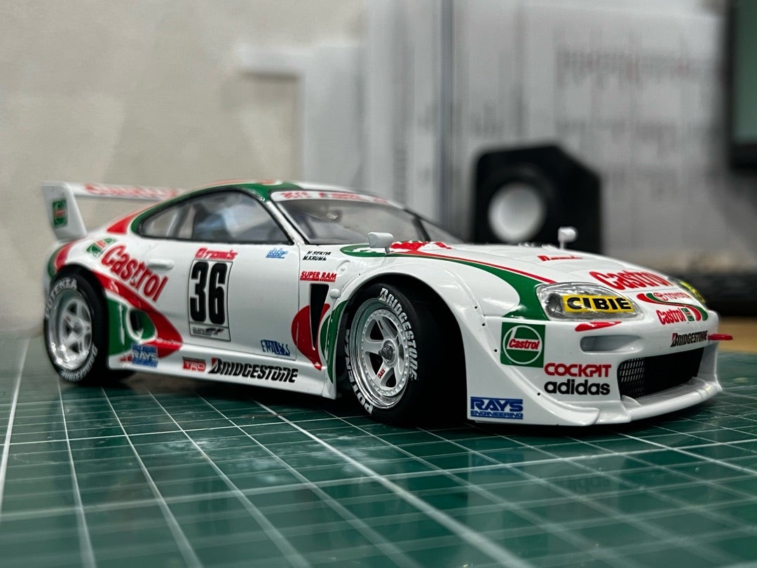 タミヤ 1/24 カストロール トヨタ トムス スープラ GT 完成 | 婿で肩身