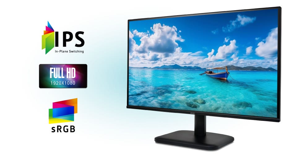 Acer モニター 27インチ IPS フルHD 144Hz 1ms(VRB) 非光沢 sRGB 99