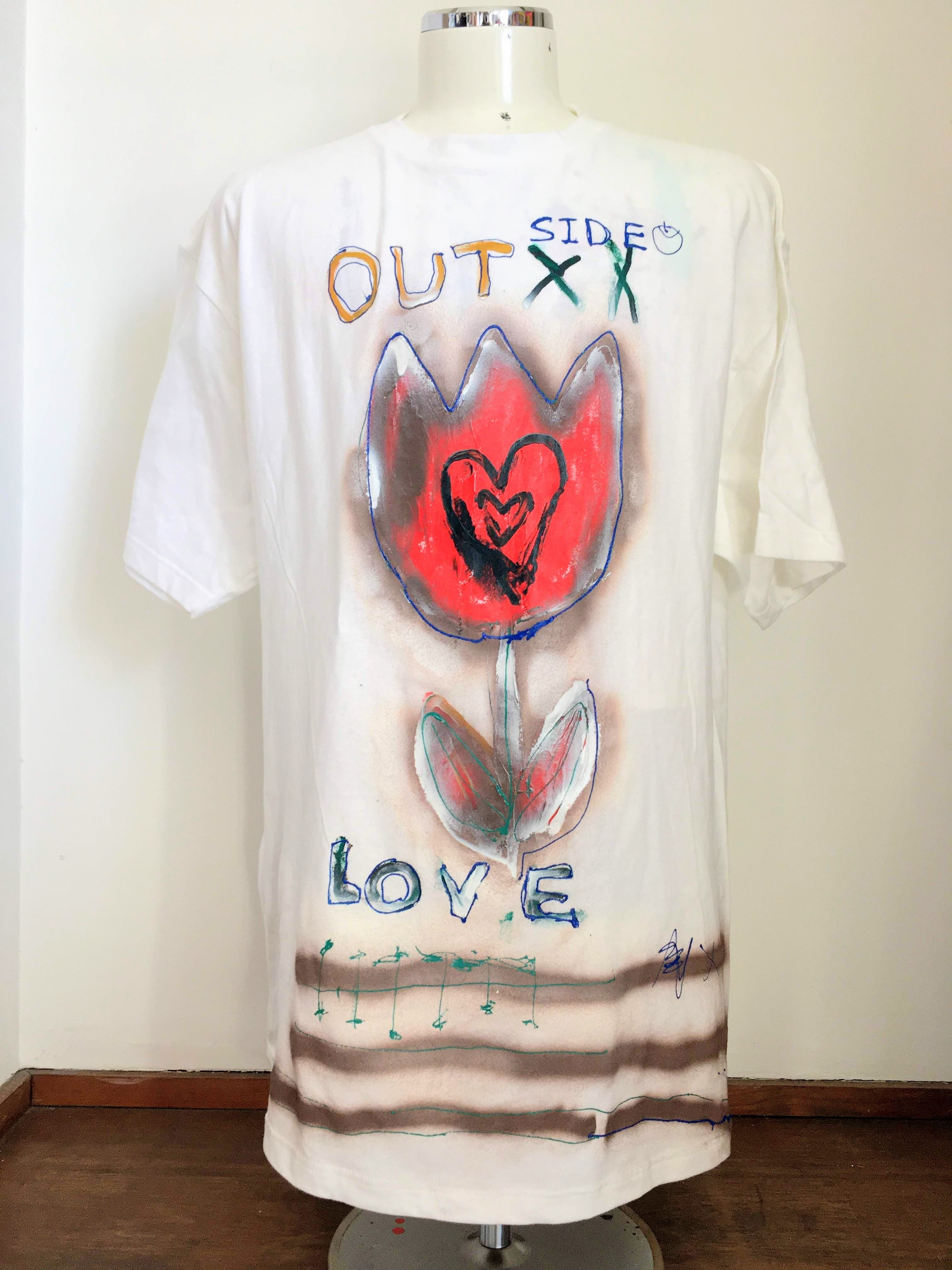 Tシャツを描きました。3月14日の6月マーケットに参加します