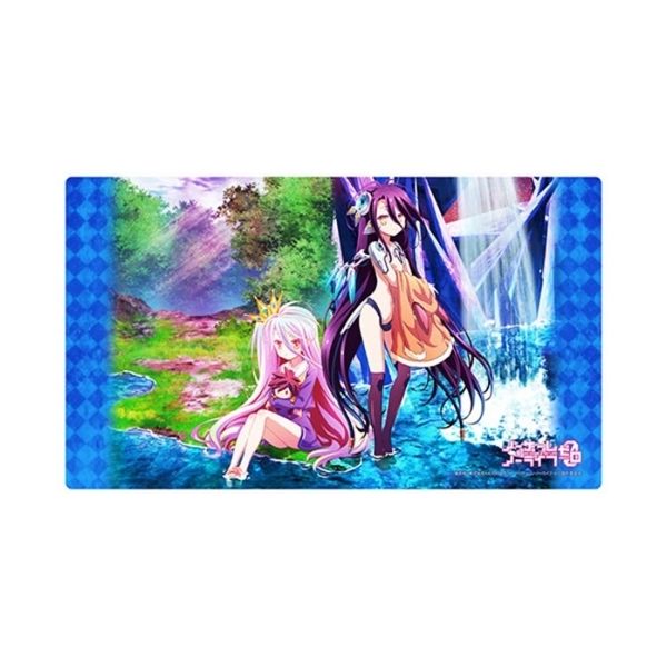 グッズ: ノーゲーム・ノーライフ ゼロ ラバーマット 白＆シュヴィ
