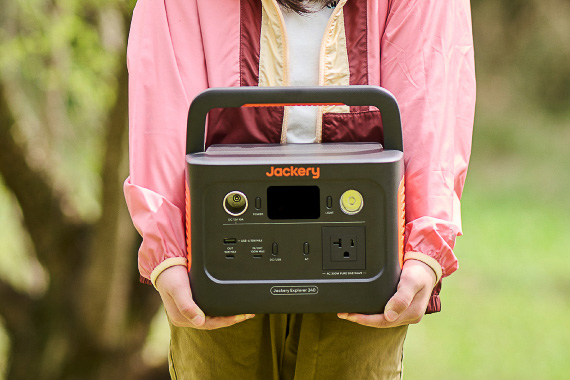 Jackeryの大ヒットモデル「ポータブル電源 240」がより大容量＆高寿命