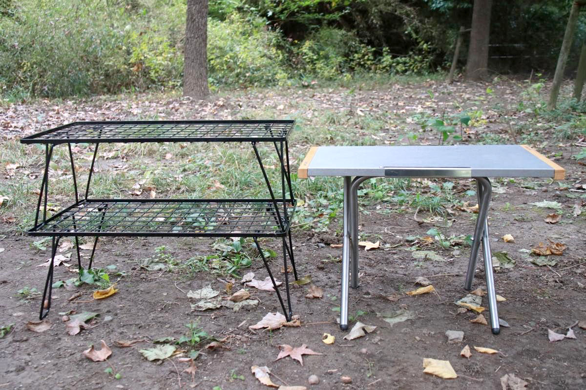 ユニフレーム「フィールドラック」のステンレス天板が劇的進化！単独