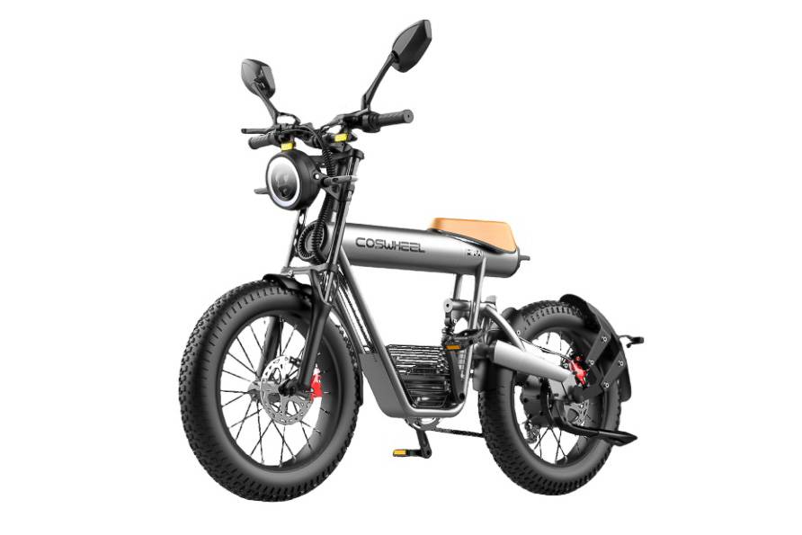 見た目一緒の「COSWHEEL MIRAI」だけど電動バイク（原付一種）と電動