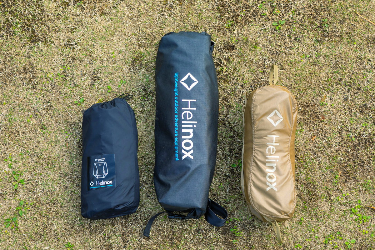 ヘリノックスの新作「フェスティバルチェア」は焚き火も夜空も両対応