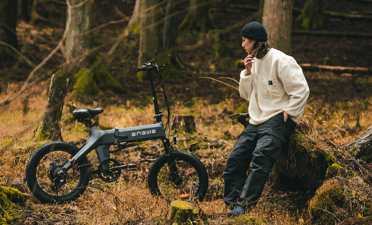 タフな見た目もGOOD！セミファットタイヤで全地形ガシガシ進める電動