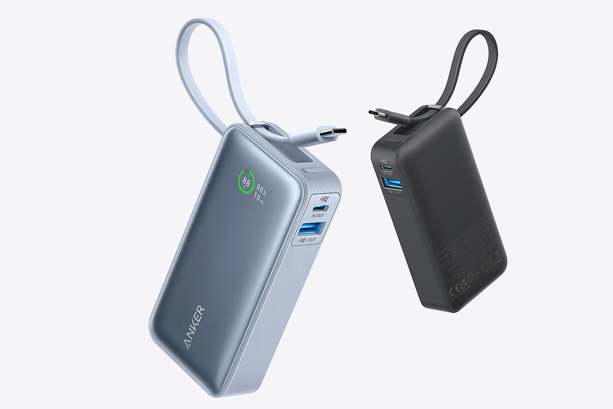 AnkerのUSB-C一体型モバイルバッテリーがあれば