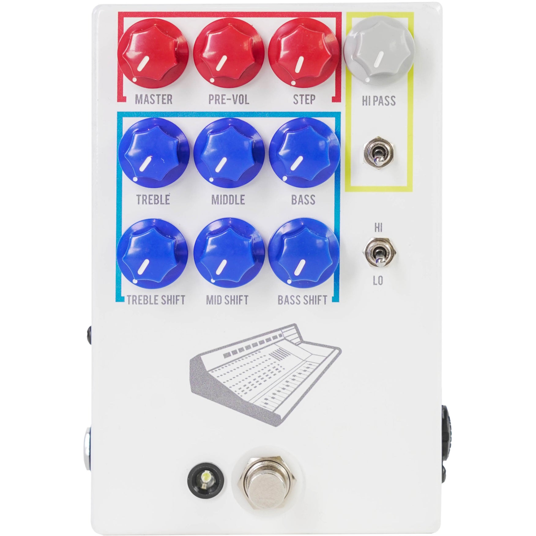 JHS Pedals Colour Box V2 Preamp / EQ / DI-Box | Bax Music