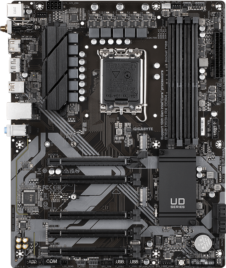B760 DS3H AX DDR4 (Rev. 1.x) - GIGABYTE Global