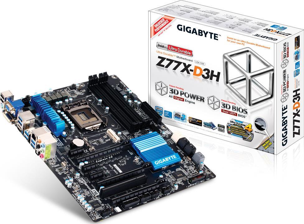 GA-Z77X-D3H (Rev. 1.0) - GIGABYTE U.S.A.