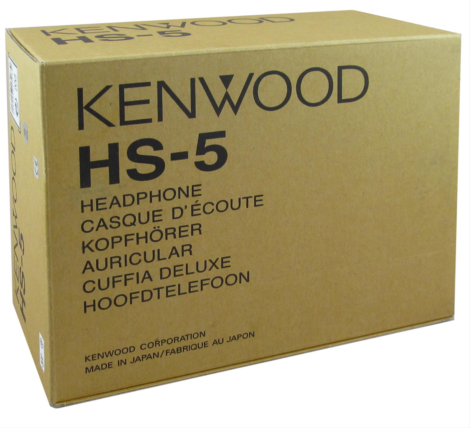 Kenwood HS-5 Kenwood Communications Headphones | DX Engineering