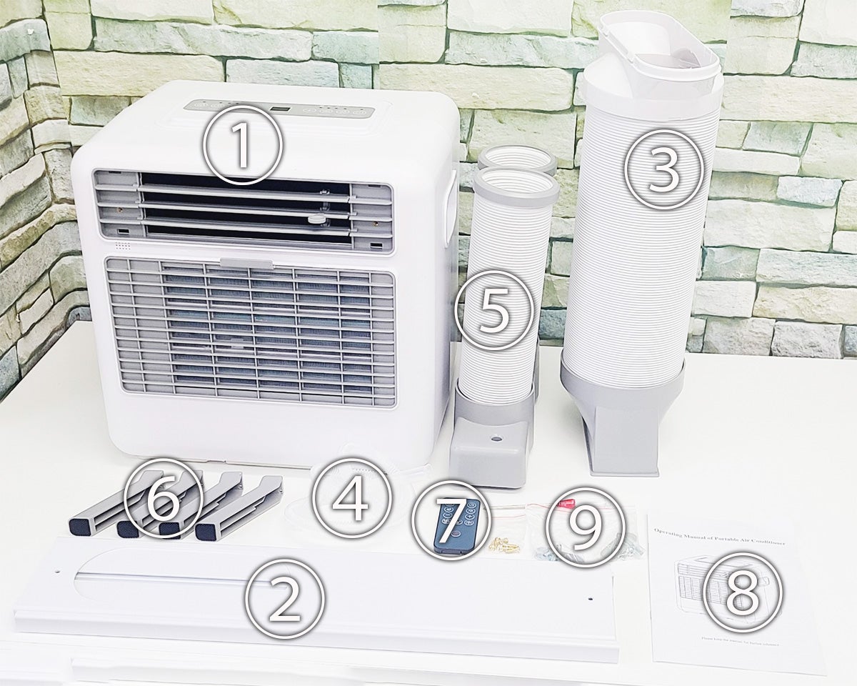 コンパクト高機能ミニクーラー】冷風機の常識が変わる！工事不要で