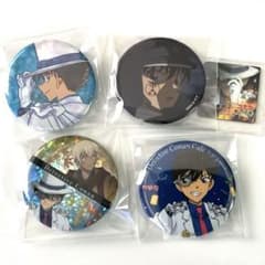 名探偵コナン まじっく快斗 怪盗キッド 黒羽快斗 缶バッジ 業火の