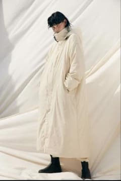 N.O.R.C パディングロングコート3 エクリュ - メルカリ